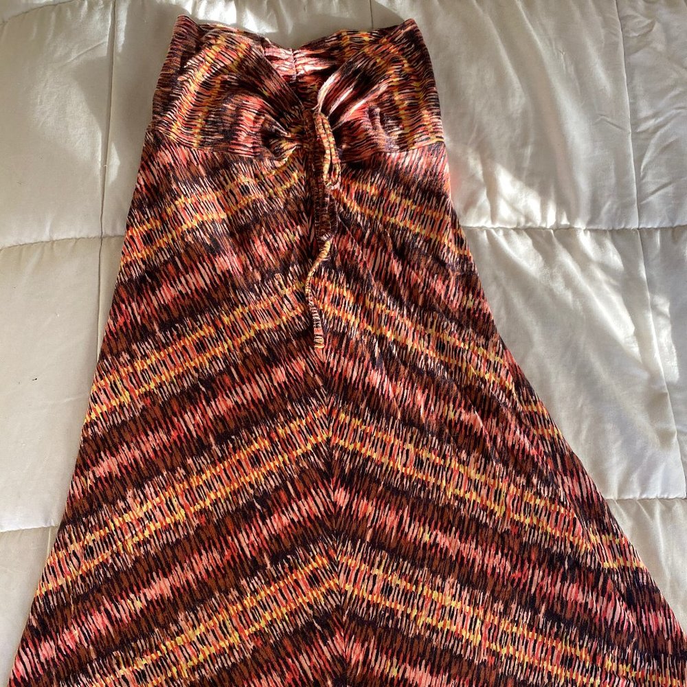 Patagonia Patterned Bandeau/Halter Dress